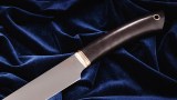 Кухонный нож Шеф-повар 3 (Х12МФ, черный граб), фото 3