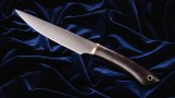 Кухонный нож Шеф-повар 3 (Х12МФ, черный граб), фото 4