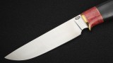 Нож Барс (95Х18, черный граб, стабилизированная вставка), фото 2