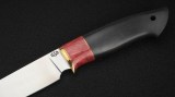 Нож Барс (95Х18, черный граб, стабилизированная вставка), фото 3