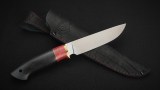 Нож Барс (95Х18, черный граб, стабилизированная вставка), фото 6