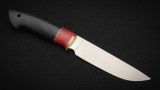Нож Барс (95Х18, черный граб, стабилизированная вставка), фото 5
