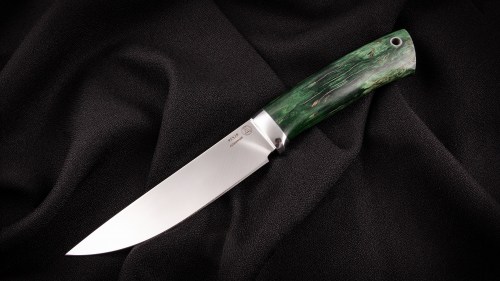 Нож Барс (95Х18, стабилизированная карельская береза)