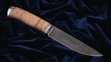 Нож Барс (дамаск, береста, дюраль), фото 5