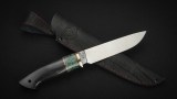 Нож Барс (Х12МФ, черный граб, стабилизированная вставка), фото 6