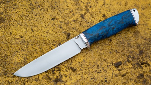 Нож Барс (Х12МФ, стабилизированная карельская береза)
