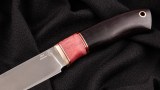 Нож Барс (ХВ5-алмазка, чёрный граб, стабилизированная вставка), фото 3