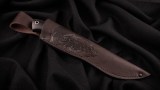 Нож Барс (ХВ5-алмазка, чёрный граб, стабилизированная вставка), фото 4