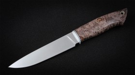 Нож Барс (К340,стабилизированная карельская береза)