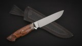 Нож Барс (М398, нейзильбер, стабилизированный зуб мамонта, айронвуд, мозаичные пины), фото 6