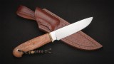 Нож Барс (N690, стабилизированная карельская берёза - светлая, мозаичные пины), фото 6