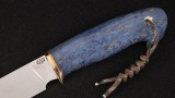 Нож Барс (S390, стабилизированная карельская береза), фото 3