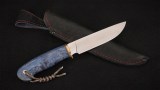 Нож Барс (S390, стабилизированная карельская береза), фото 6