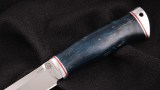 Нож Бекас (Х12МФ, стабилизированная карельская береза-дюраль), фото 3
