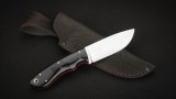 Нож Бобр фултанг (Х12МФ, чёрная G10), фото 6