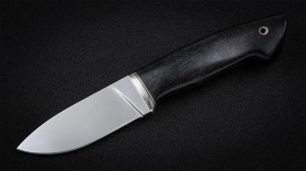 Нож Бобр (К340, черный граб)