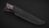Нож Бурундук (М390, стабилизированная карельская берёза фиолетовая), фото 7