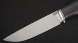 Нож Бурундук (S390, стабилизированный чёрный граб, мозаичные пины), фото 2