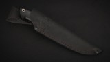 Нож Бурундук (S390, стабилизированный чёрный граб, мозаичные пины), фото 7