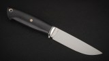 Нож Бурундук (S390, стабилизированный чёрный граб, мозаичные пины), фото 5