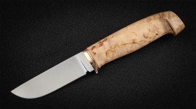 Нож Чирок (Х12МФ, карельская береза)