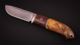 Нож Чирок (S390, вставка - айронвуд, стабилизированная карельская береза), фото 4