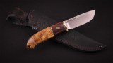 Нож Чирок (S390, вставка - айронвуд, стабилизированная карельская береза), фото 6