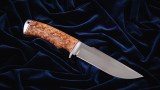 Нож Егерь (95Х18, стабилизированная карельская береза, дюраль), фото 5