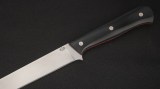 Нож Филейный фултанг (ELMAX, чёрная G10, мозаичные пины), фото 3