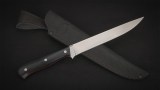 Нож Филейный фултанг (ELMAX, чёрная G10, мозаичные пины), фото 6