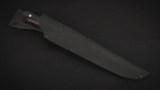 Нож Филейный фултанг (ELMAX, чёрная G10, мозаичные пины), фото 7