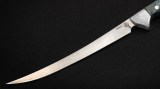 Нож Филейный Premium (ELMAX, стабилизированная карельская берёза, цельнометаллический), фото 2