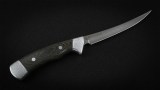 Нож Филейный Premium малый (Х12МФ, микарта, дюраль, цельнометаллический), фото 7