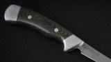 Нож Филейный Premium малый (Х12МФ, микарта, дюраль, цельнометаллический), фото 4