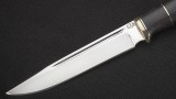 Нож Финка классическая (Х12МФ, чёрный граб), фото 2