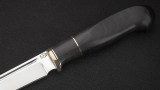 Нож Финка классическая (Х12МФ, чёрный граб), фото 3