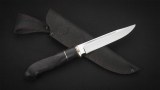 Нож Финка классическая (Х12МФ, чёрный граб), фото 6