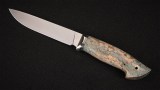 Нож Финка (S390, стабилизированная карельская береза), фото 5