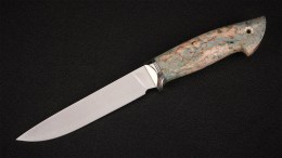 Нож Финка (S390, стабилизированная карельская береза)