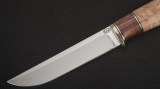 Нож Финский (D2, вставка - айронвуд, стабилизированная карельская береза, мозаичные пины), фото 2