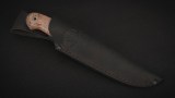 Нож Финский (D2, вставка - айронвуд, стабилизированная карельская береза, мозаичные пины), фото 7