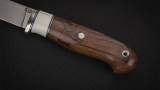 Нож Финский (S125V, вставка - клык моржа, айронвуд, мозаичные пины, формованные ножны), фото 4