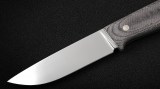 Нож Горностай (D2, микарта, мозаичные пины, цельнометаллический), фото 2