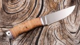 Нож Грибник (95Х18, береста, дюраль), фото 5