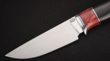 Нож Грибник (95Х18, чёрный граб, стабилизированная вставка), фото 2