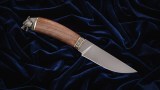 Нож Грибник (95Х18, орех, мельхиор), фото 7