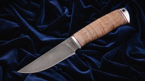 Нож Грибник (булат, береста, дюраль)
