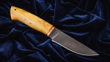 Нож Грибник (булат, стабилизированная карельская береза), фото 5