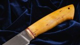 Нож Грибник (булат, стабилизированная карельская береза), фото 3