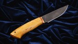Нож Грибник (булат, стабилизированная карельская береза), фото 6